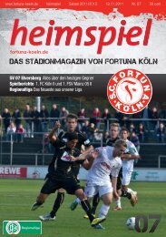 m/w - SC Fortuna Köln