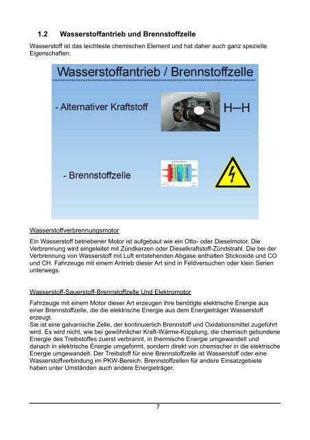 Neue Antriebskonzepte für KFZ und die ... - Unfallkasse NRW