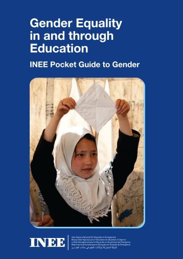Gender Equality in and through Education - INEE Toolkit