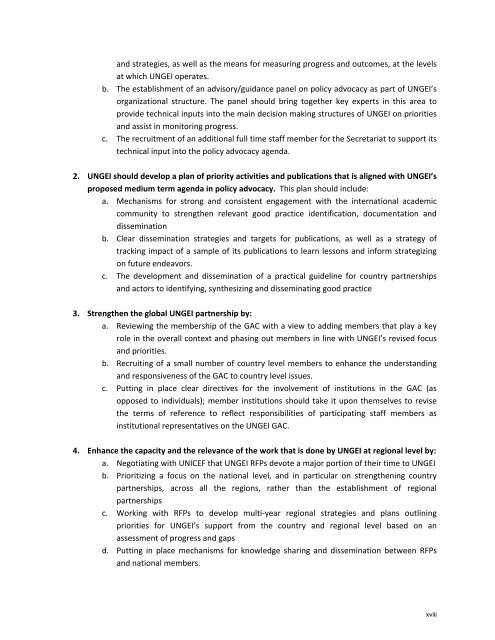 formative evaluation of the partnership [PDF]. - United Nations Girls ...