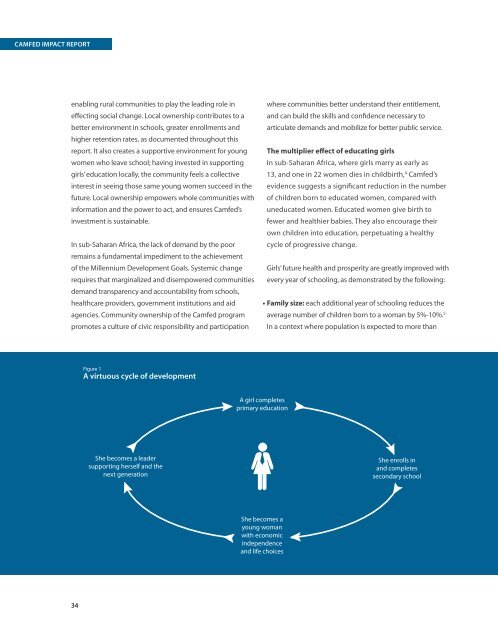 Download 2010 Camfed Impact Report PDF - United Nations Girls ...