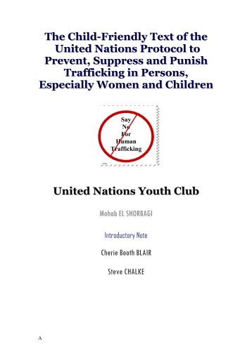 The Child-Friendly Text of the United Nations Protocol to Prevent ...