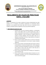 Reglamento de Viajes de PrÃ¡cticas 2012. - Universidad Nacional de ...