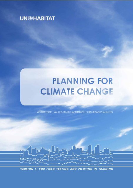 Planning for Climate Change - UN-Habitat