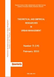 Theoretical and empirical researches in urban ... - UN-Habitat