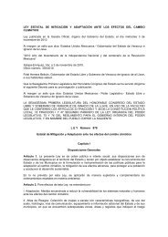 LEY ESTATAL DE MITIGACIÓN Y ADAPTACIÓN ANTE ... - UN-Habitat