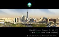City of Riyadh : Actions Towards Sustainability - UN-Habitat