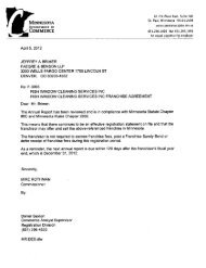 fish window cleaning 2012 franchise disclosure document (fdd