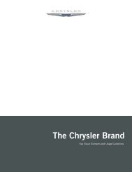 The Chrysler Brand