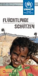 FLUCHTLINGE SCHUTZEN - UNHCR