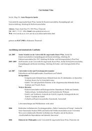 download CV komplett - UniversitÃ¤t fÃ¼r angewandte Kunst Wien