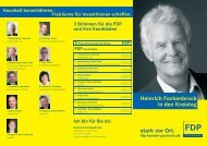 Haushalt konsolidieren - FDP Niedersachsen