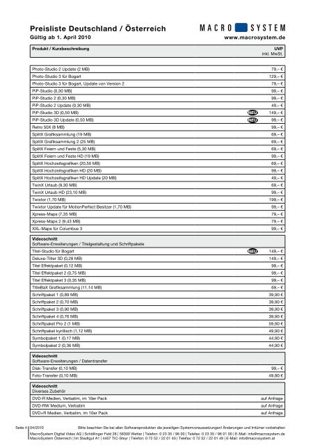 Die Perfektion des Home-Entertainments DVC1000 und DVC2000