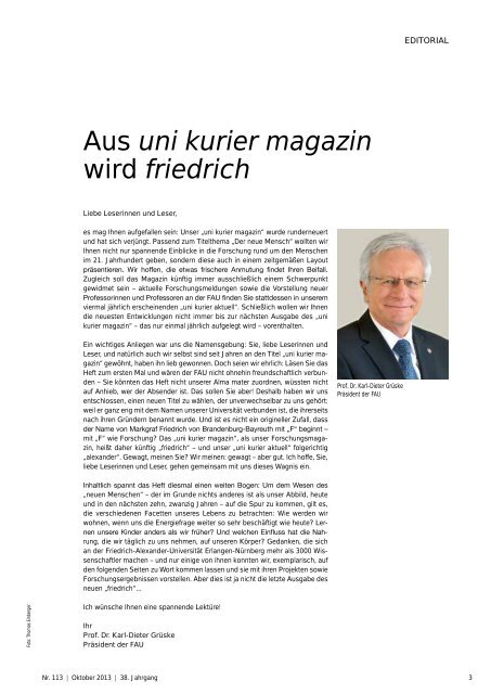 DER NEUE MENSCH - Friedrich-Alexander-Universität Erlangen ...