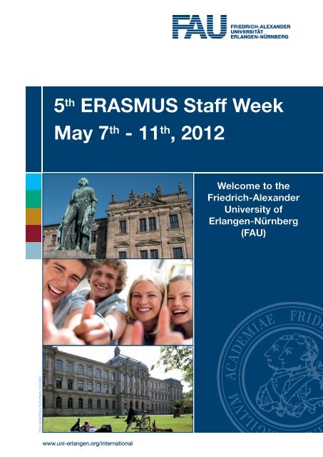 Programme May 2012 - Friedrich-Alexander-Universität Erlangen ...