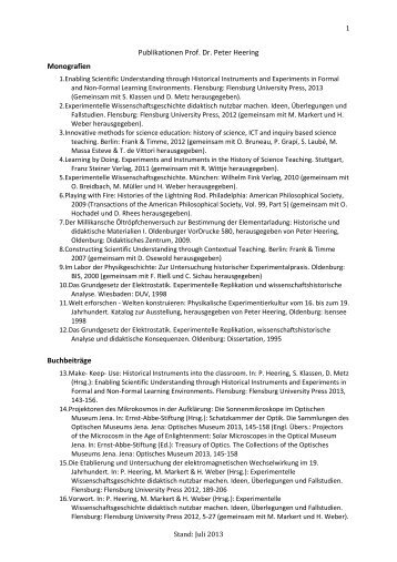Komplette Liste