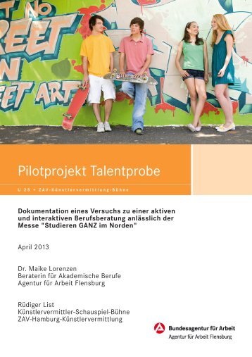 Pilotprojekt Talentprobe - Universität Flensburg
