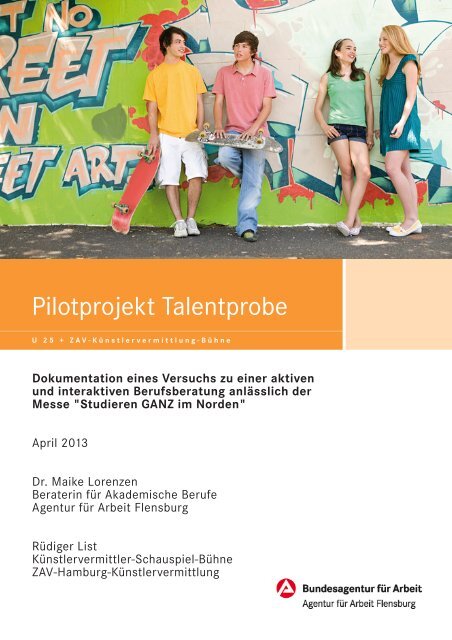 Pilotprojekt Talentprobe - Universität Flensburg