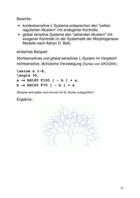 Erweiterungen von L-Systemen, Relationale Wachstumsgrammatiken