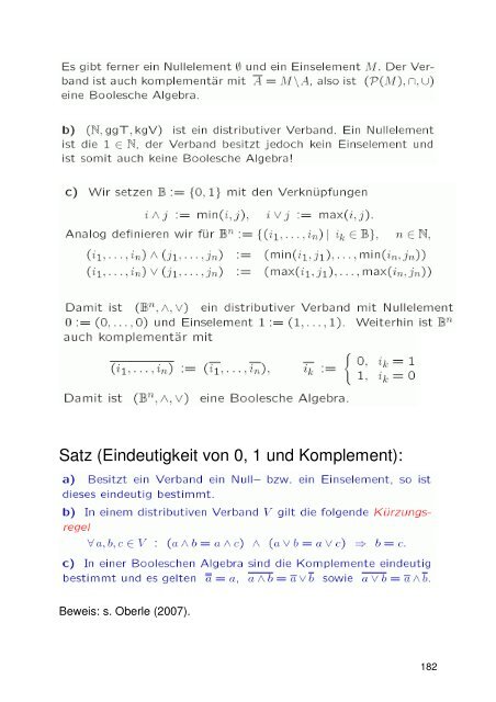 Algebraische Strukturen (PDF) - GWDG