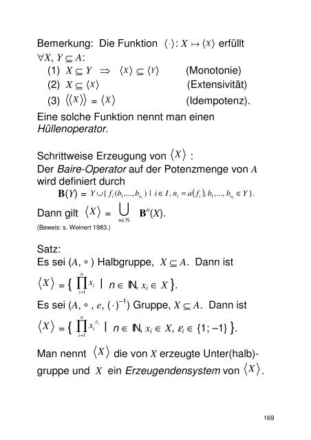 Algebraische Strukturen (PDF) - GWDG