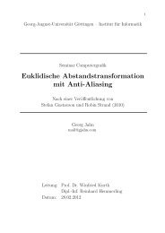 Euklidische Abstandstransformation mit Anti-Aliasing