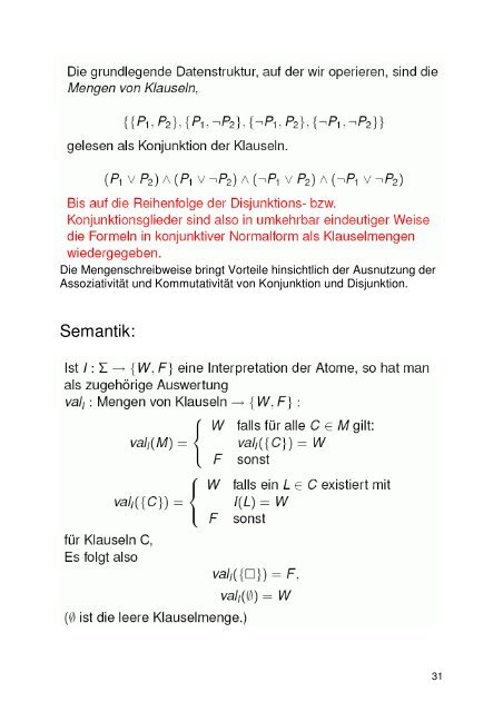 Aussagenlogische KalkÃ¼le (PDF) - GWDG