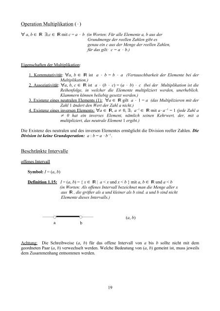 Mathematische Grundlagen fÃ¼r Forstwissenschaften - FakultÃ¤t fÃ¼r ...