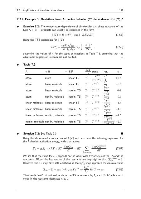 Physical Chemistry 3: — Chemical Kinetics — - Christian-Albrechts ...