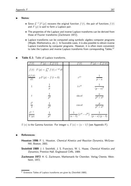 Physical Chemistry 3: — Chemical Kinetics — - Christian-Albrechts ...