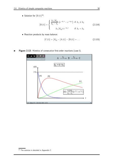 Physical Chemistry 3: — Chemical Kinetics — - Christian-Albrechts ...