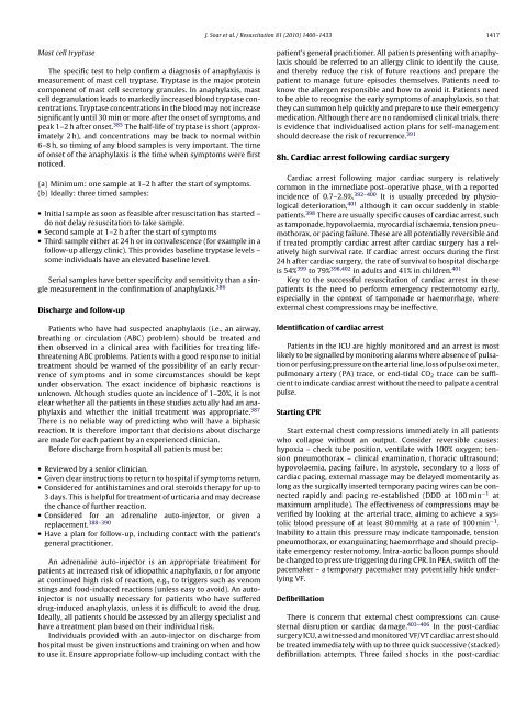 European Resuscitation Council Guidelines for Resuscitation 2010 ...