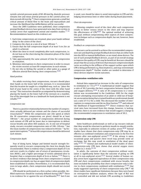 European Resuscitation Council Guidelines for Resuscitation 2010 ...