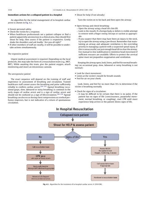 European Resuscitation Council Guidelines for Resuscitation 2010 ...