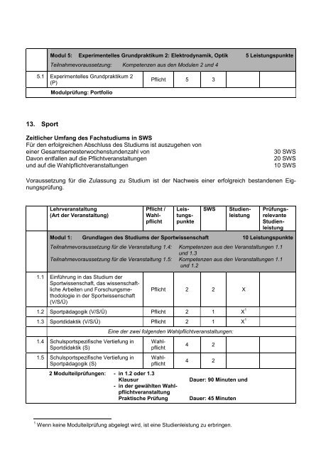 Dritte Ordnung zur Änderung der Prüfungsordnung für die Prüfung ...