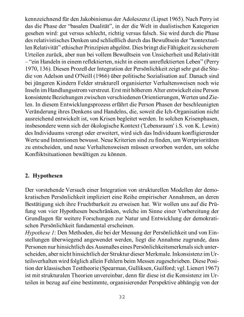 Moralisches Urteilen und soziale Umwelt - UniversitÃ¤t Konstanz