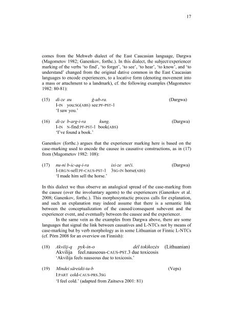 Subjects and non-subjects in constructions