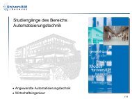 Studiengang Angewandte Automatisierungstechnik - Leuphana ...