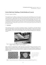 On the Multi Scale Modeling of Textile Reinforced Concrete