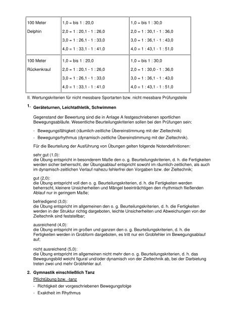 Ordnung fÃ¼r die DiplomprÃ¼fung im Studiengang Sportwissenschaft ...