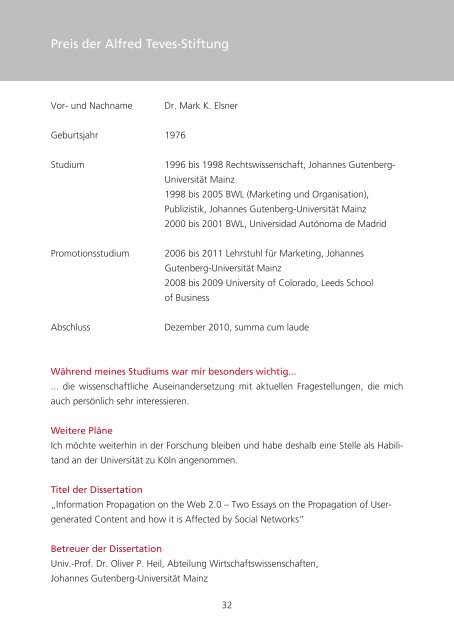 Dies Academicus 2011 - Johannes Gutenberg-UniversitÃ¤t Mainz