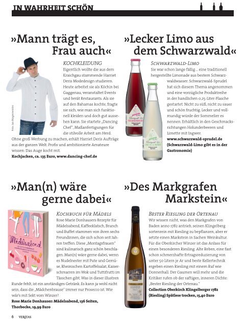 VERITAS - Das Genussmagazin / Ausgabe - 13-2014