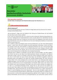 Newsletter Wintersemester 2013/2014 - Uni-marburg.de