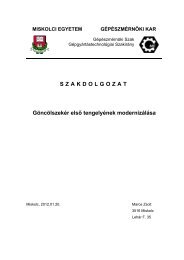 Szakdolgozat 2012 - Miskolci Egyetem