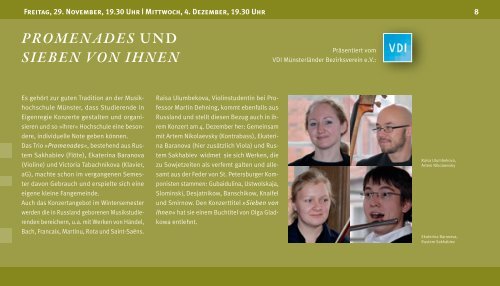 halbjahres- programm - Westfälische Wilhelms-Universität Münster