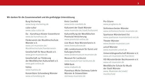 halbjahres- programm - Westfälische Wilhelms-Universität Münster