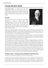 George Herbert Mead