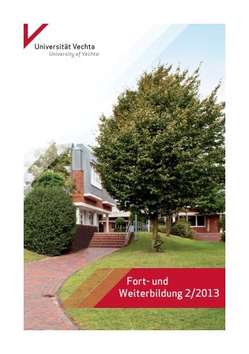 Fort- und Weiterbildung 2/2013 - Universität Vechta
