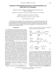 Organometallics 2000, 19, 1661-1669 - Chemistry - University of ...