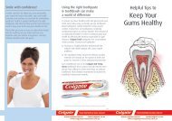 Download the Keep Your Gums Health Brochure